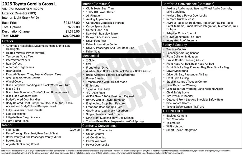 Used 2025 Gray Toyota L image 16