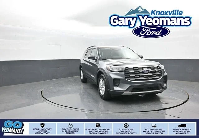 New 2026 Carbonized Gray Metallic Ford Active image 1