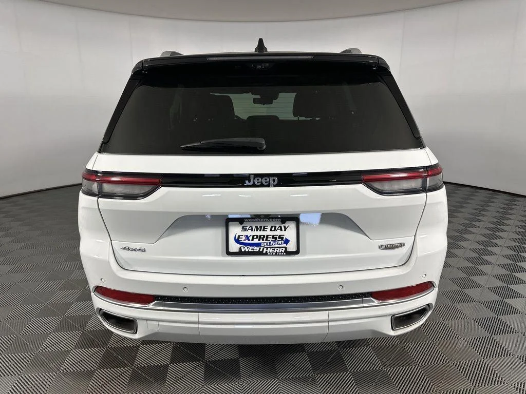 Used 2023 Bright White Clearcoat Jeep Summit Reserve image 8