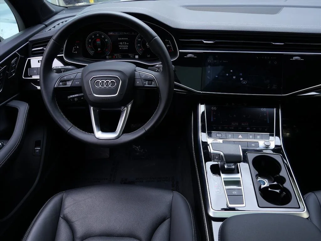 Certified Used 2025 Satellite Silver Metallic Audi Premium Plus image 15