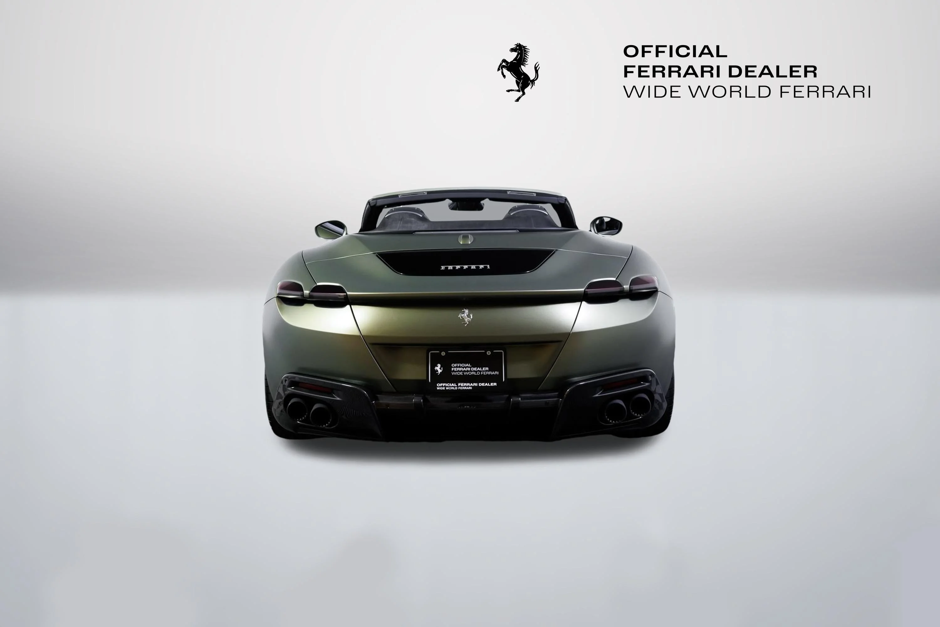 Certified Used 2024 Verde Masoni Opaco Ferrari Base image 14