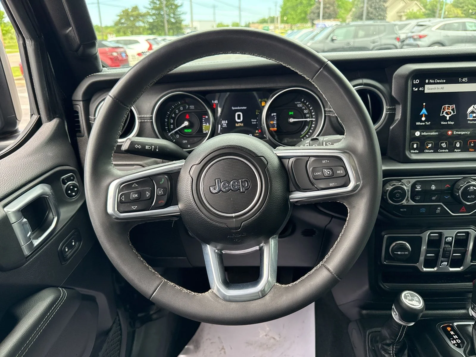 Used 2023 Black Clearcoat Jeep Sahara 4xe image 39