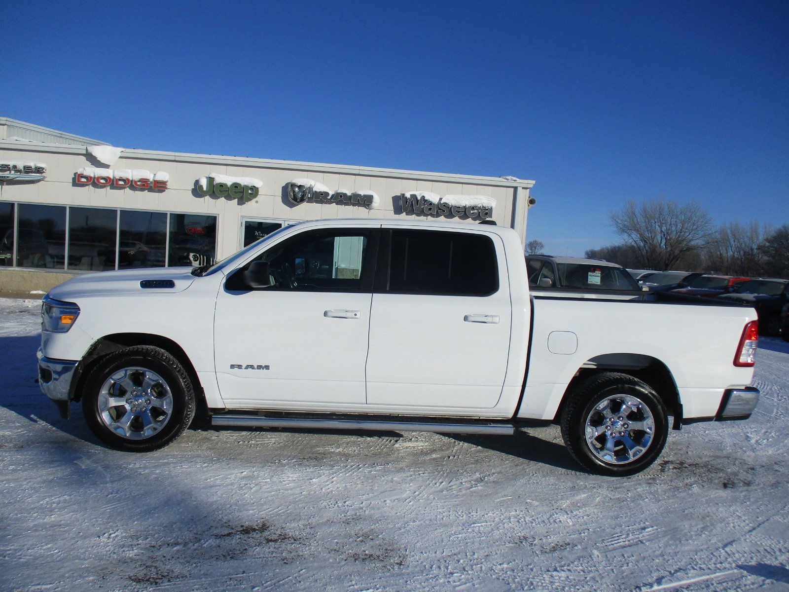 Used 2022 RAM Ram 1500 Pickup Big Horn/Lone Star with VIN 1C6SRFFT7NN387134 for sale in Waseca, Minnesota