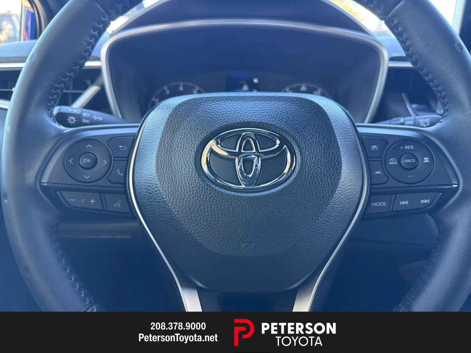 Used 2023 Blue Toyota SE image 22