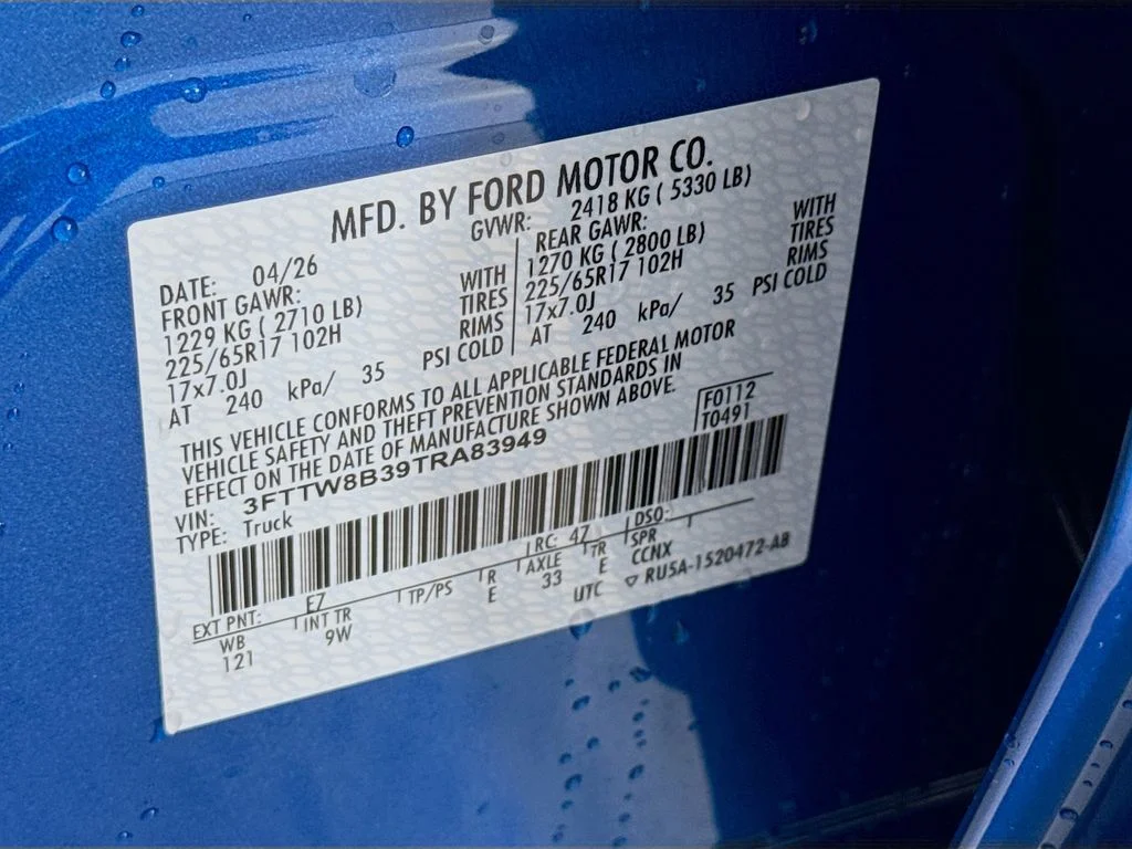 New 2026 Velocity Blue Ford XL image 29