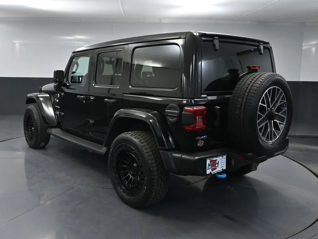Used 2023 Black Jeep Sahara 4xe image 6