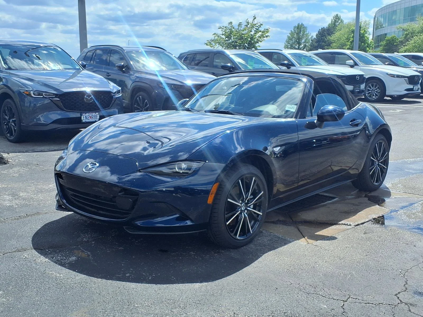 New 2026 Deep Crystal Blue Mica Mazda Grand Touring image 22