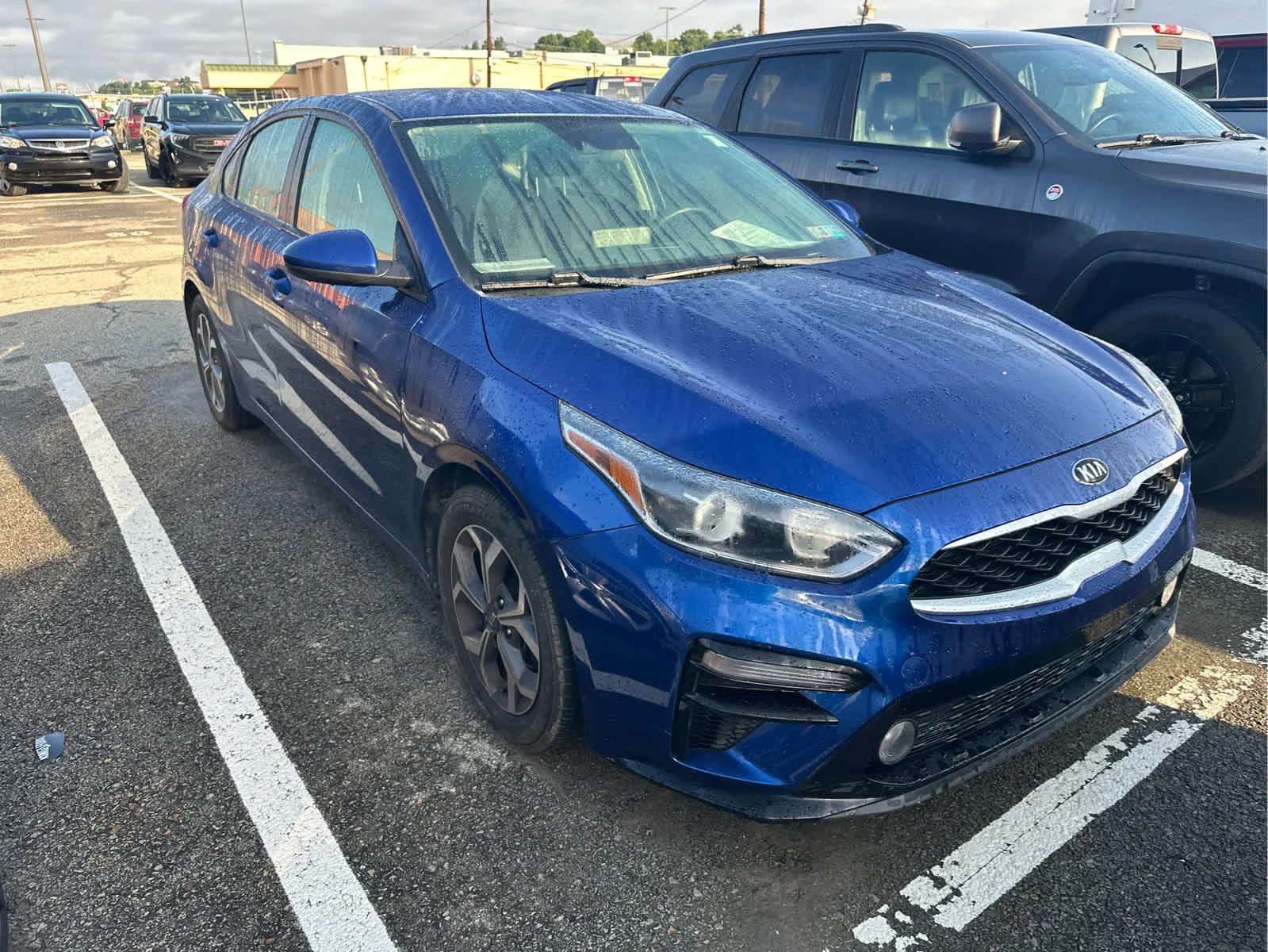 Used 2020 Deep Sea Blue Kia LXS image 2