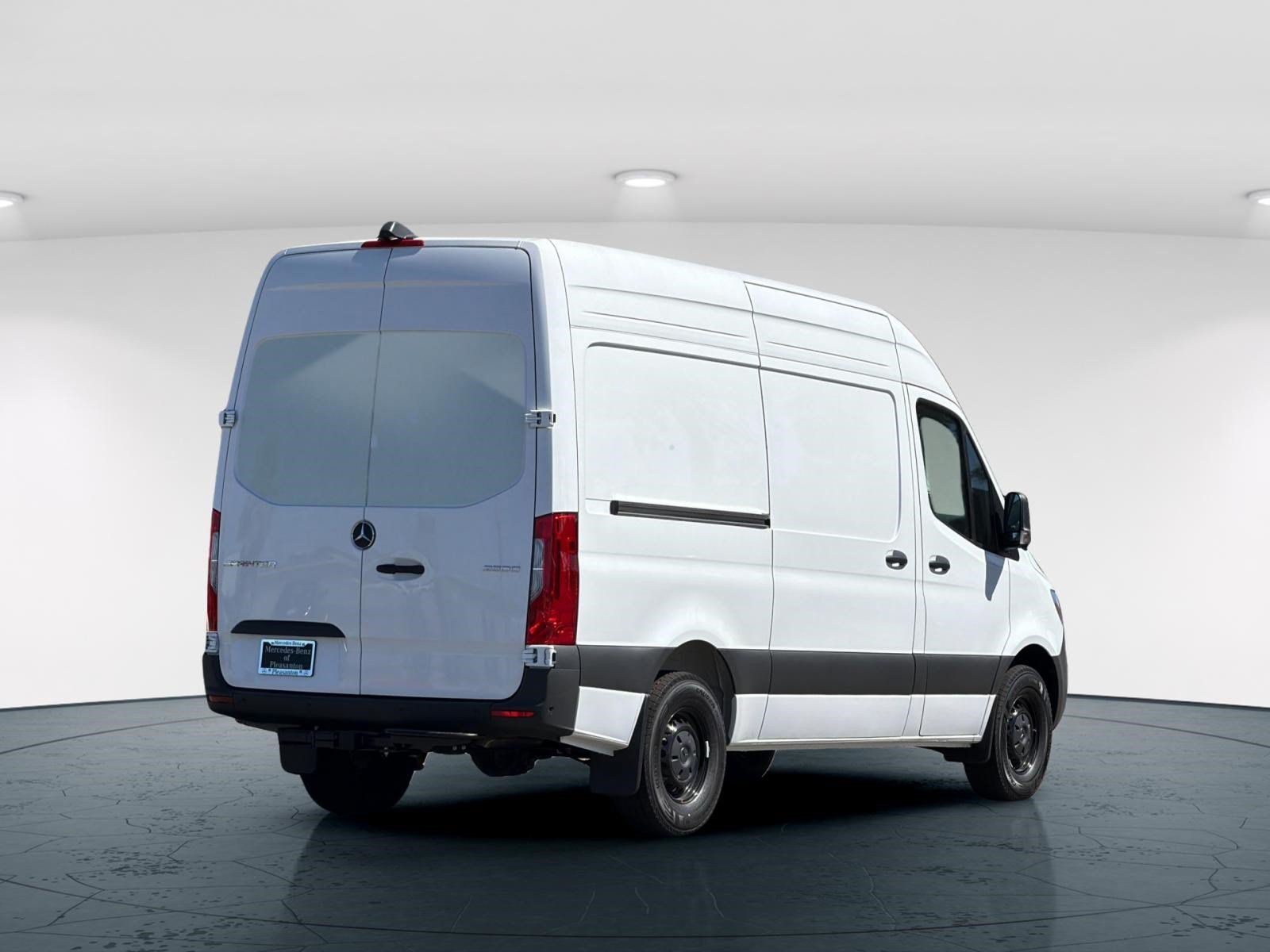 New 2026 Arctic White Mercedes-Benz 2500 High Roof SO Diesel 144 WB Ranger Shelving image 6