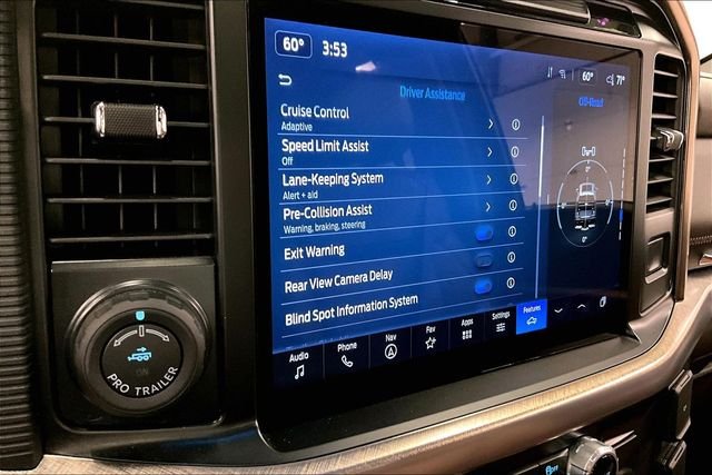 Used 2025 Agate Black Metallic Ford King Ranch image 39