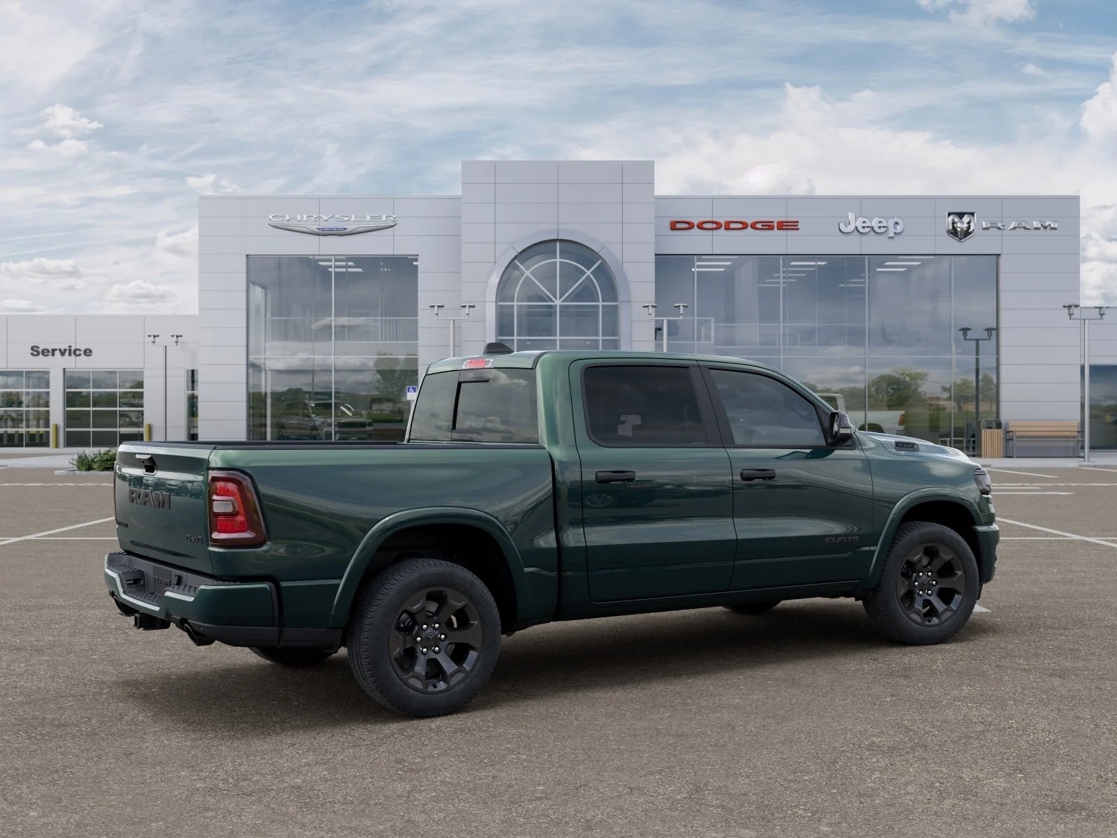 New 2026 Serrano Green Metallic RAM Big Horn/Lone Star image 31