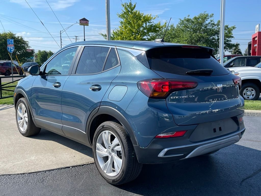 Used 2024 Ocean Blue Metallic Buick Preferred image 5