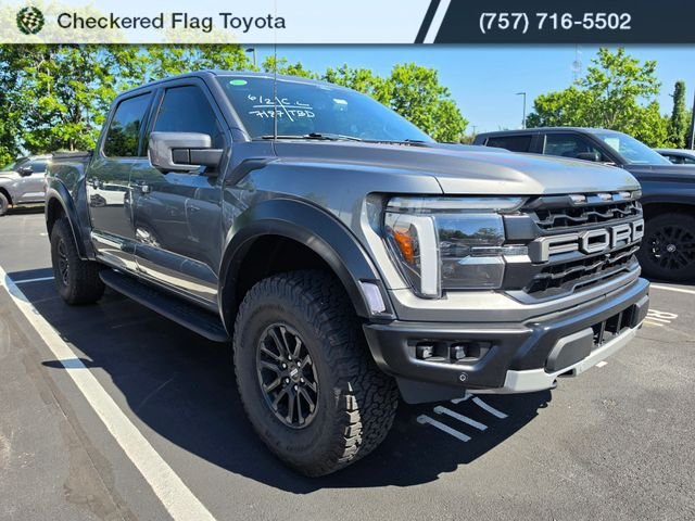 Used 2025 Carbonized Gray Metallic Ford Raptor image 3