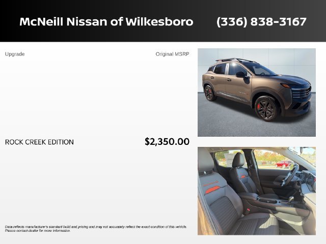 New 2027 Canyon Bronze Metallic Nissan Rock Creek® image 10
