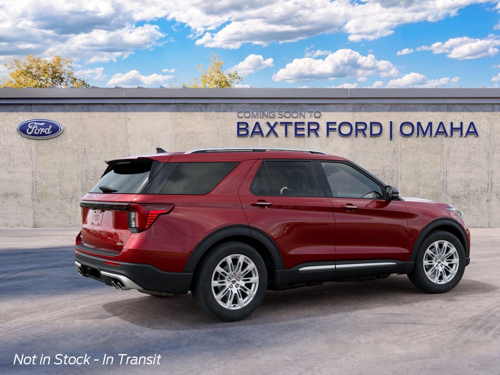 New 2027 Ruby Red Metallic Tinted Clearcoat Ford Platinum image 20