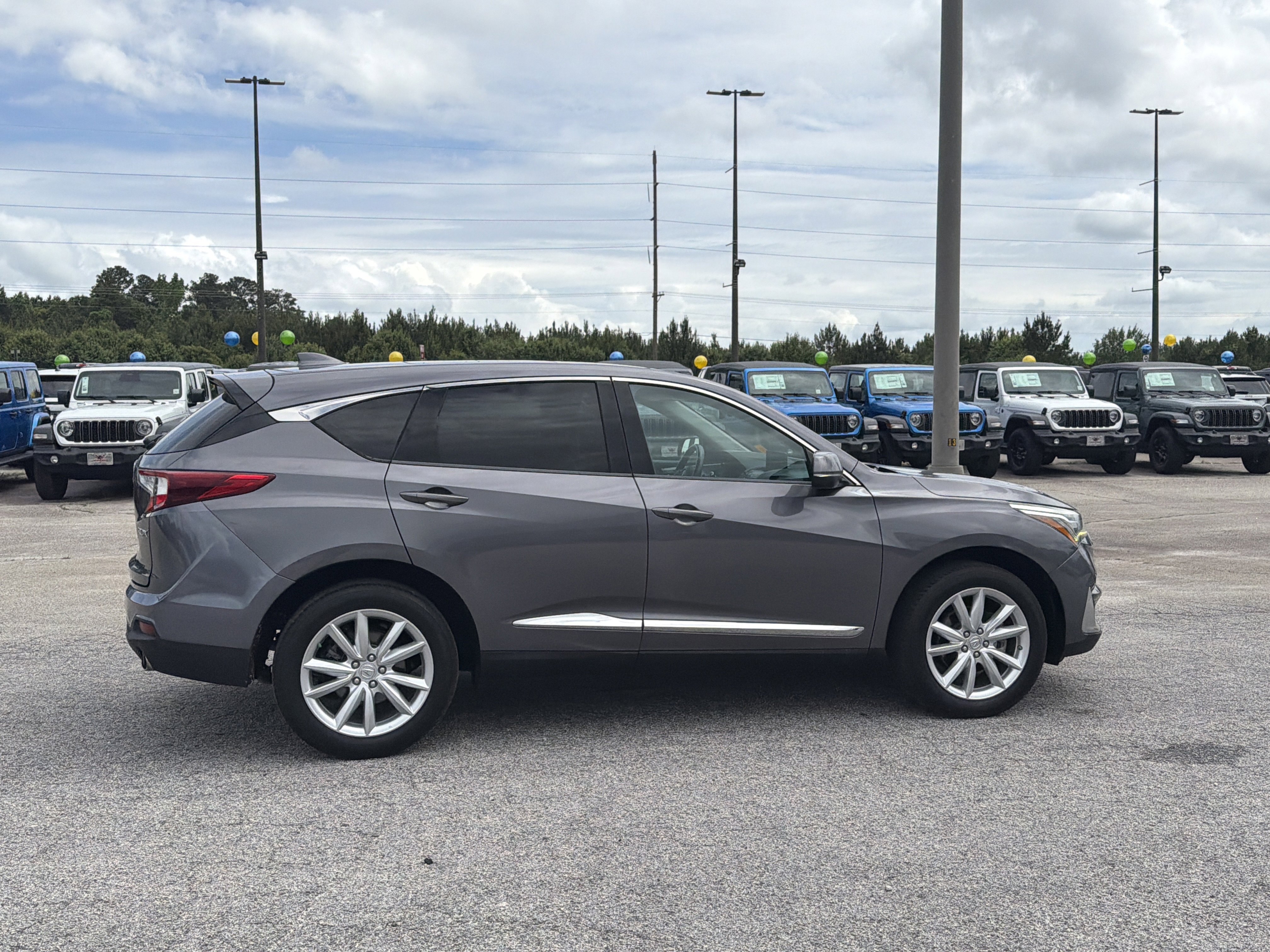 Used 2020 Lunar Silver Metallic Acura Base image 9