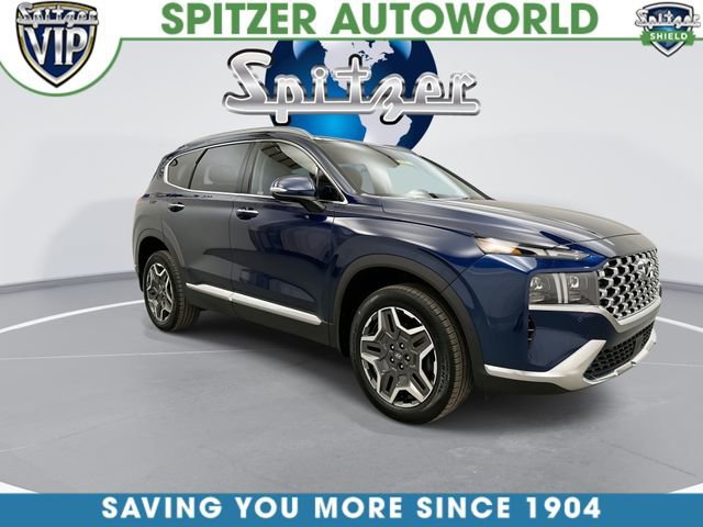 Used 2023 Blue Hyundai Limited image 3