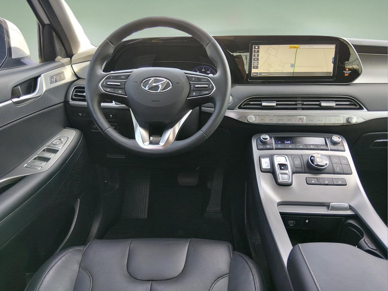 Used 2020 Hyper White Hyundai SEL image 16