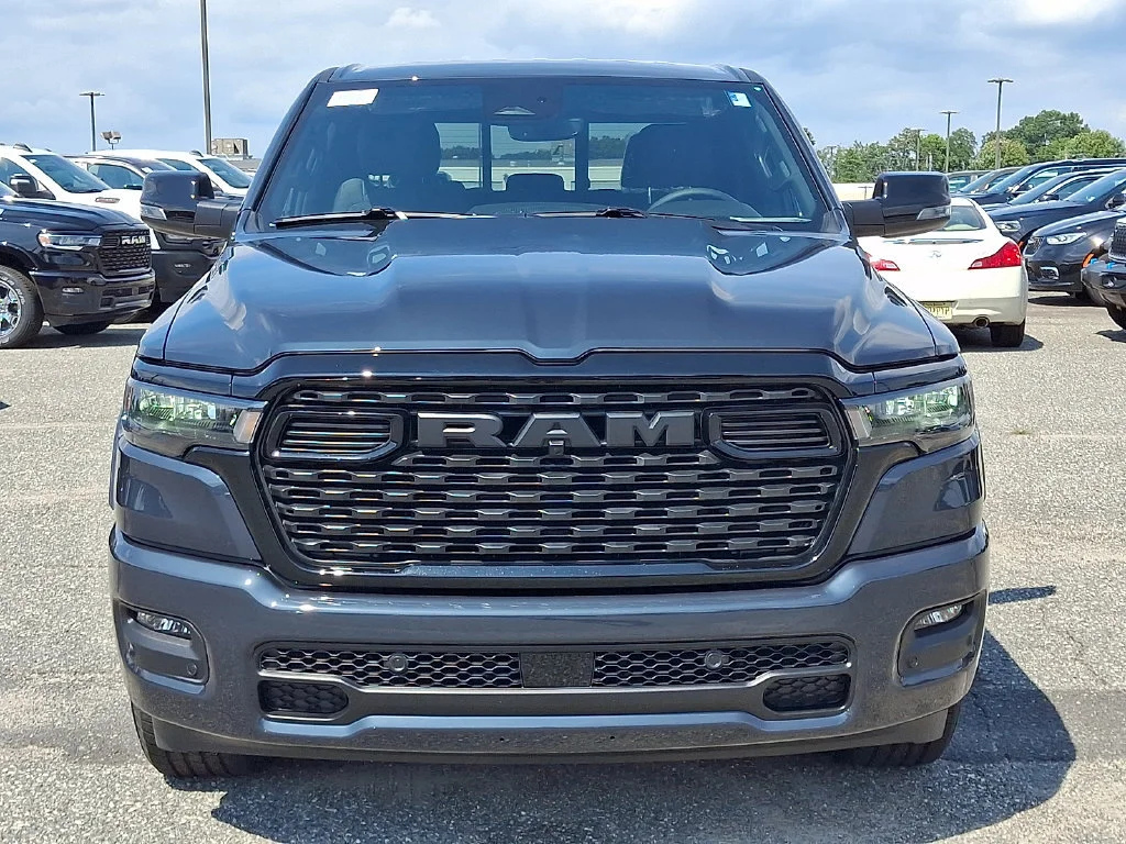 New 2027 Forged Blue Metallic Exterior Paint RAM Big Horn image 2