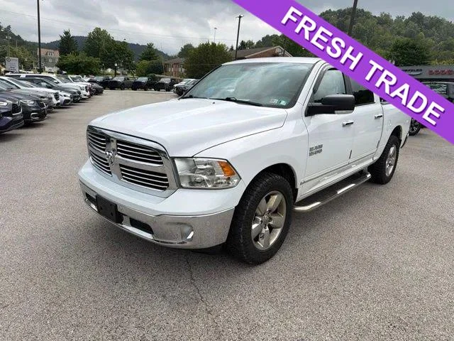 Used 2018 Bright White Clearcoat Ram Big Horn image 1