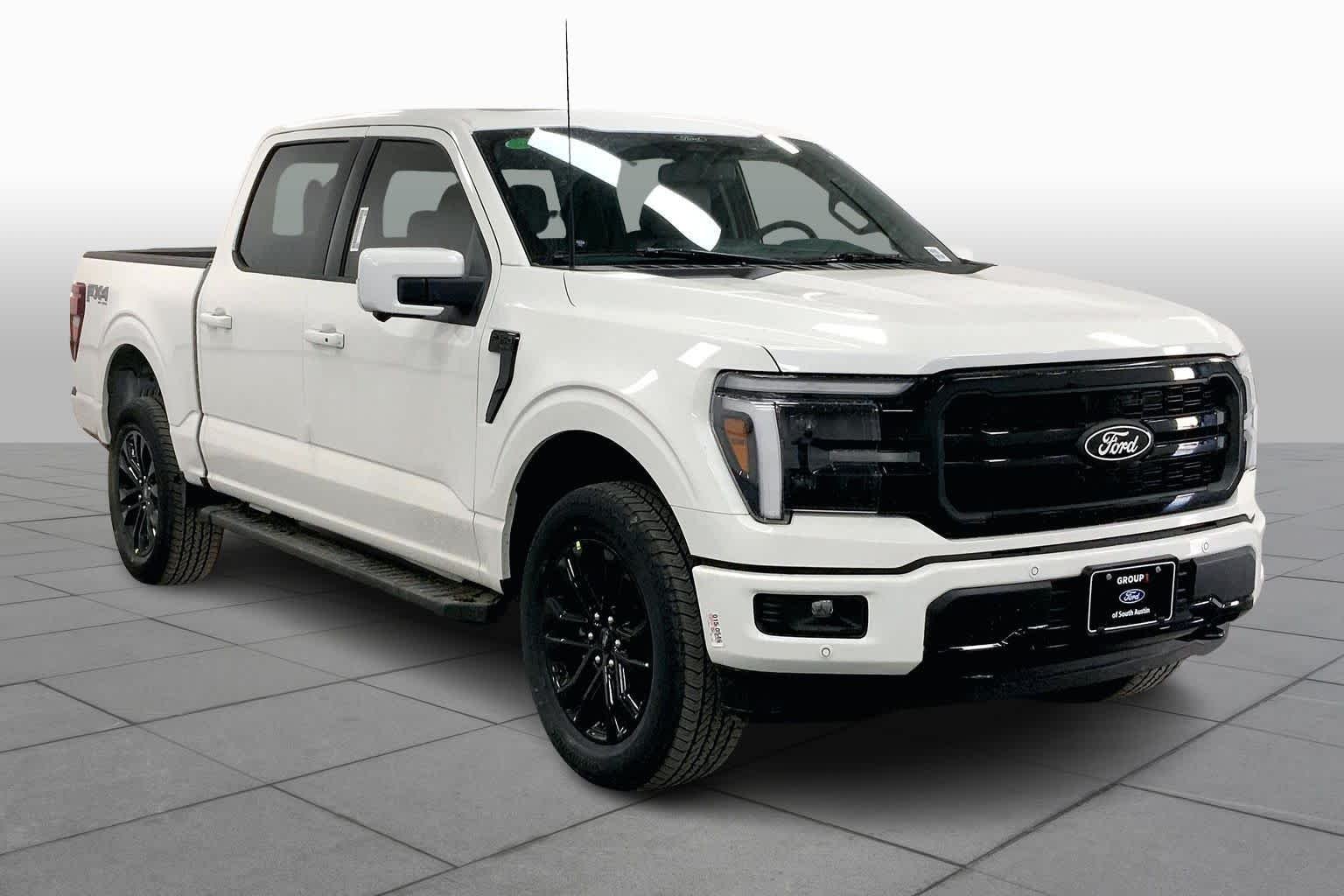 New 2026 Star White Metallic Tri-Coat Ford Lariat® image 2