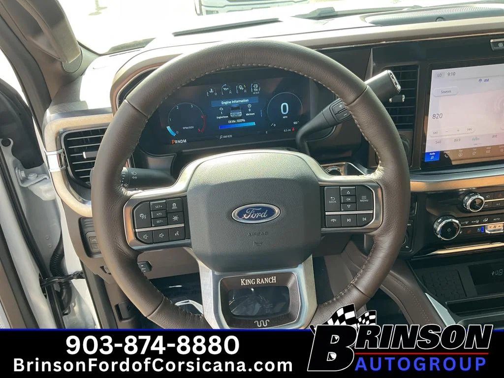 New 2026 Star White Metallic Tri-Coat Ford King Ranch image 20