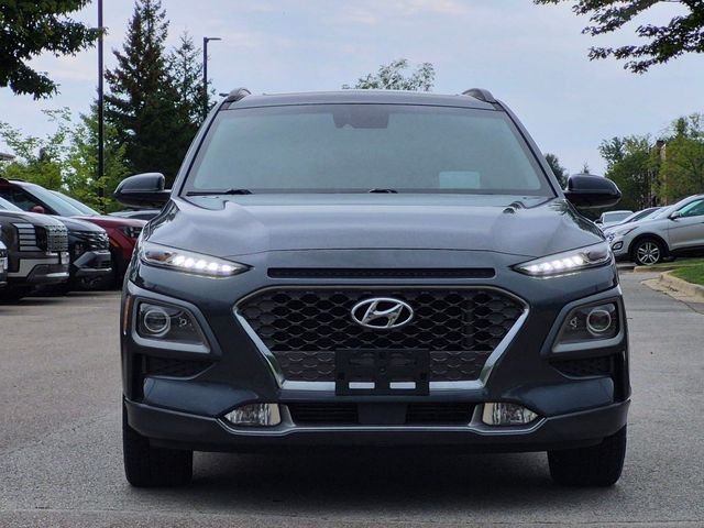 Used 2021 Hyundai Kona Ultimate with VIN KM8K5CA57MU605147 for sale in Algonquin, IL