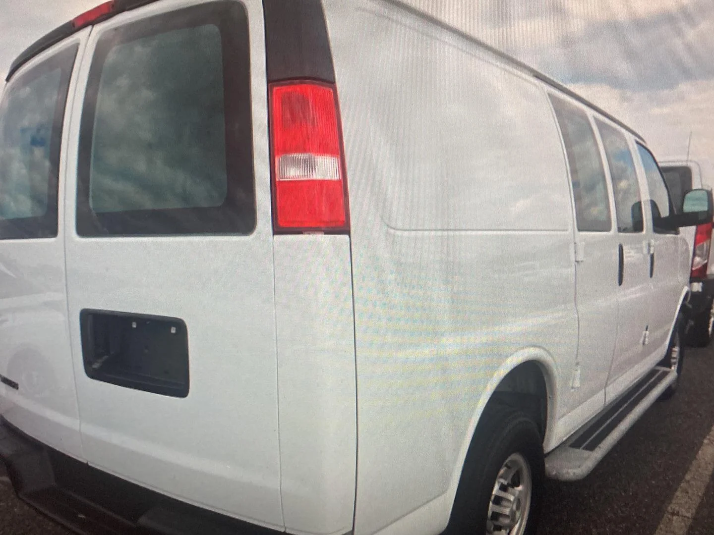 Used 2025 Summit White Chevrolet Cargo Van image 3