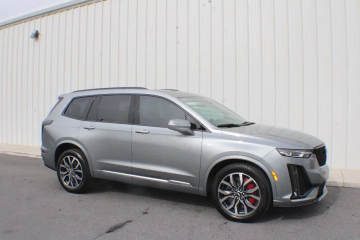 Used 2023 Argent Silver Metallic Cadillac Sport image 1