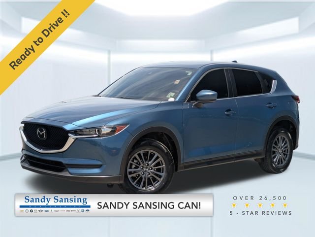 Used 2021 Blue Mazda Touring image 1
