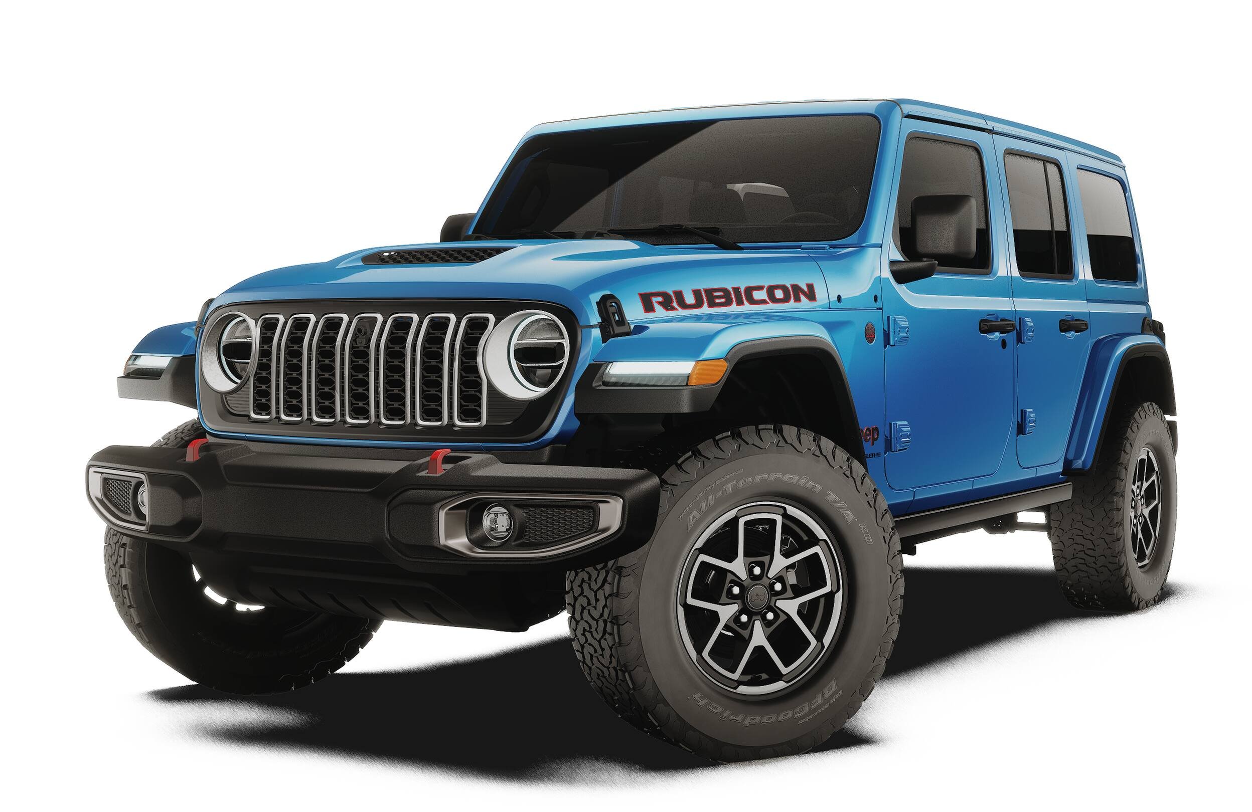 New 2027 Hydro Blue Pearl-Coat Paint Jeep Rubicon image 13
