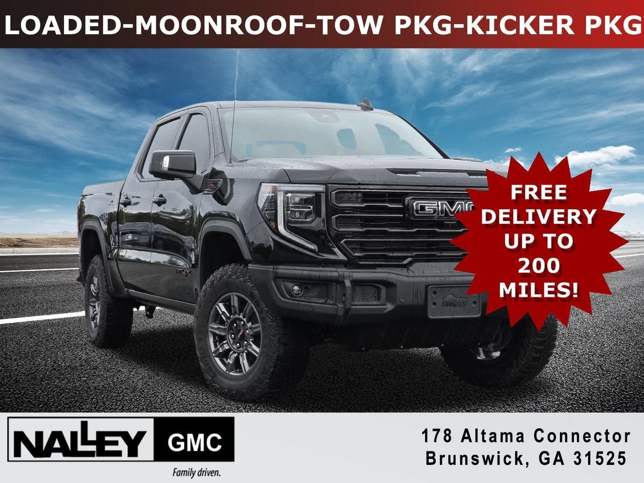 New 2026 Onyx Black GMC AT4X image 1