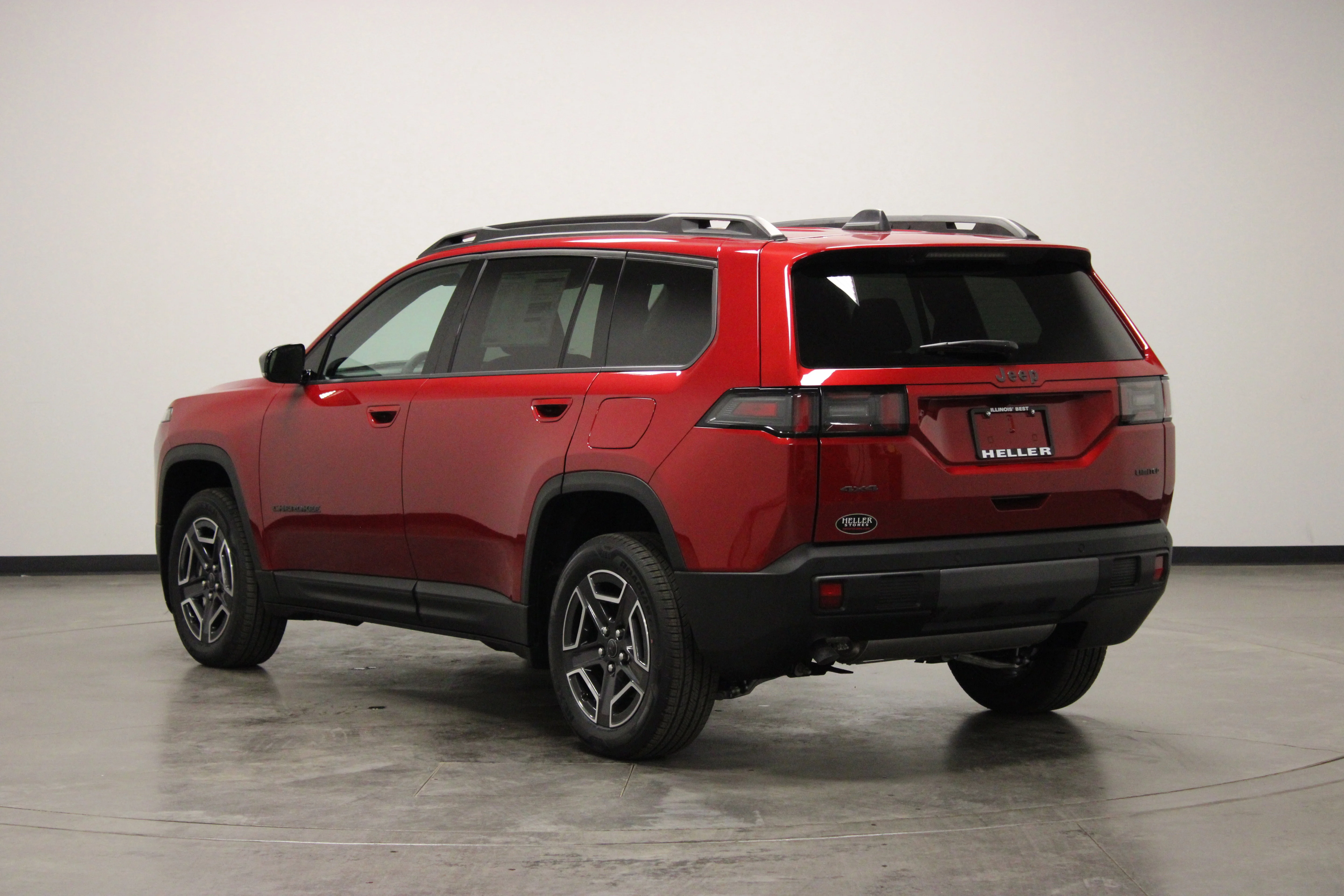 New 2026 Red Hot Pearl-Coat Exterior Paint Jeep Limited image 6