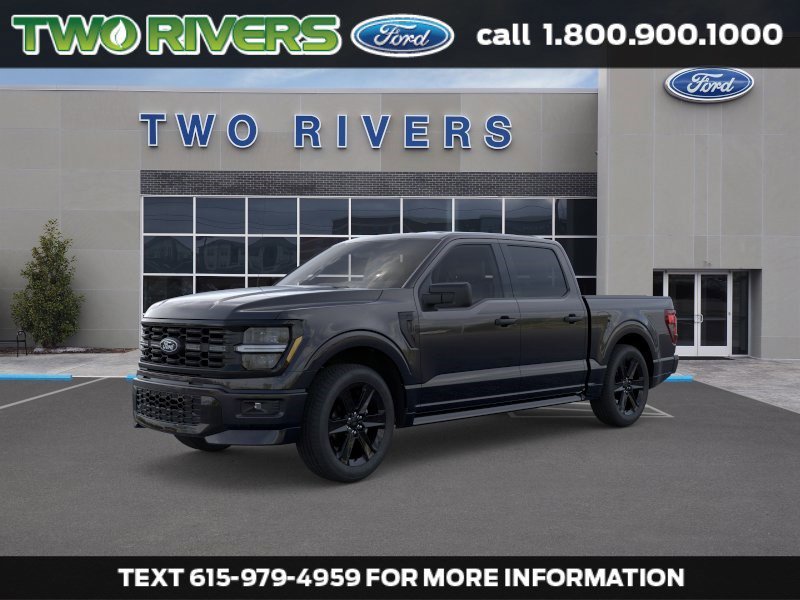 New 2026 Agate Black Metallic Ford STX® image 1