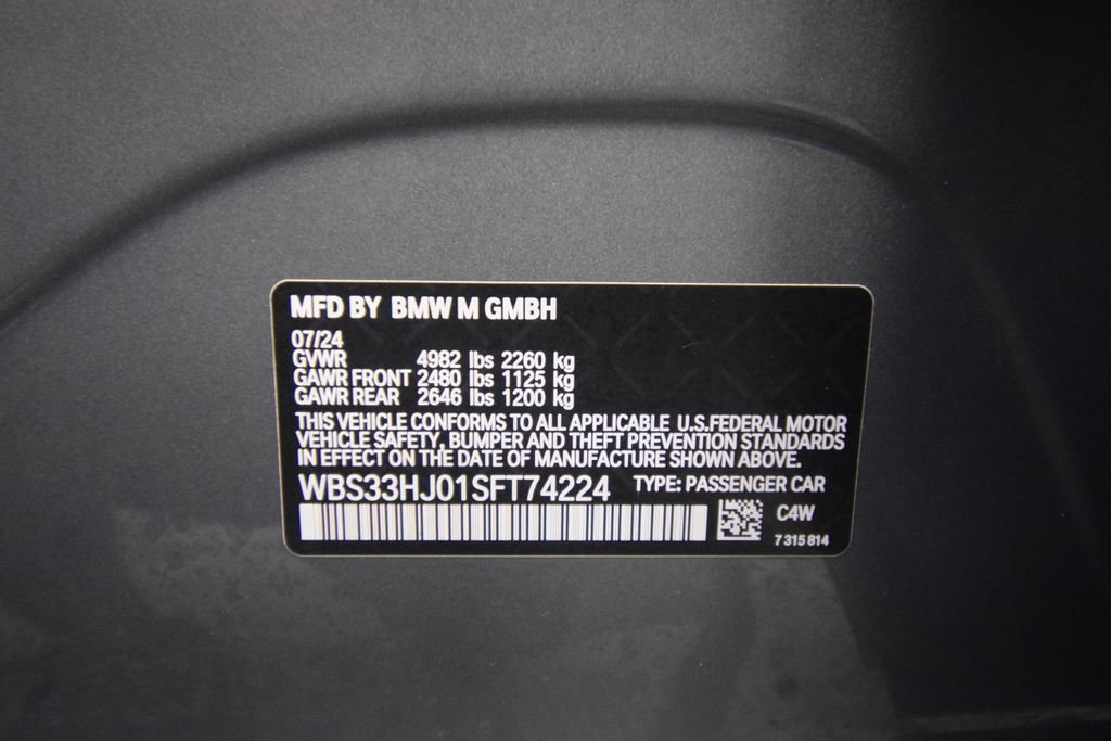 Used 2025 Skyscraper Gray Metallic BMW Competition XDrive image 29