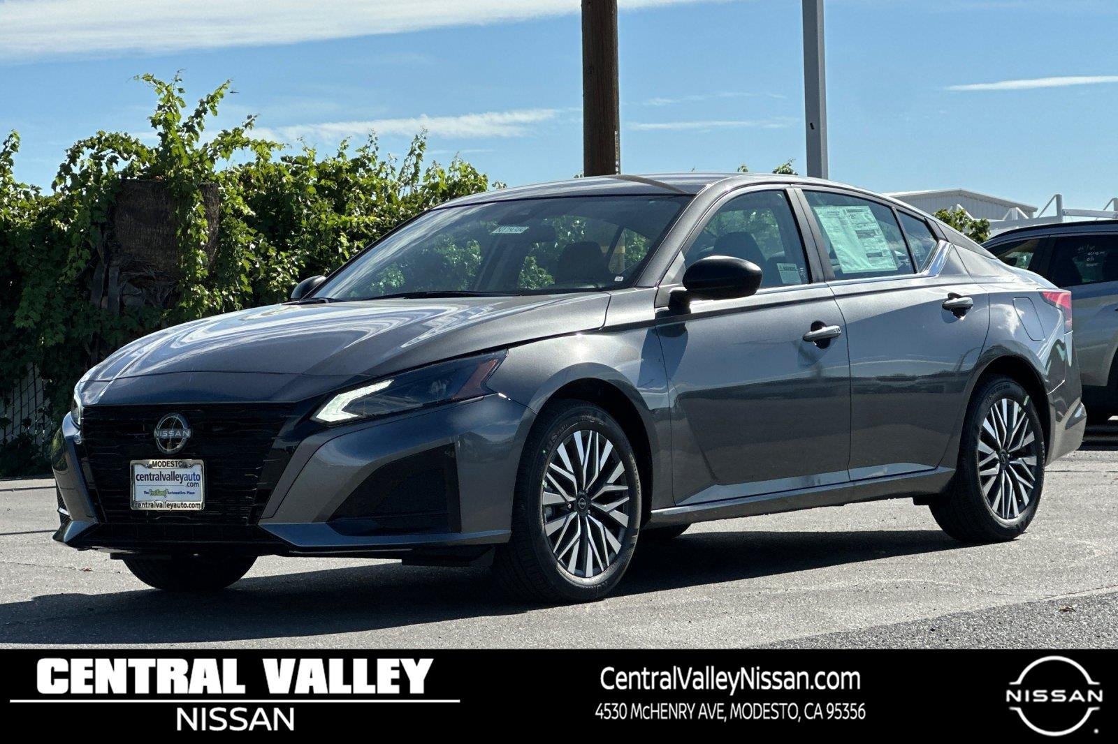 New 2026 Gun Metallic Nissan SV image 8