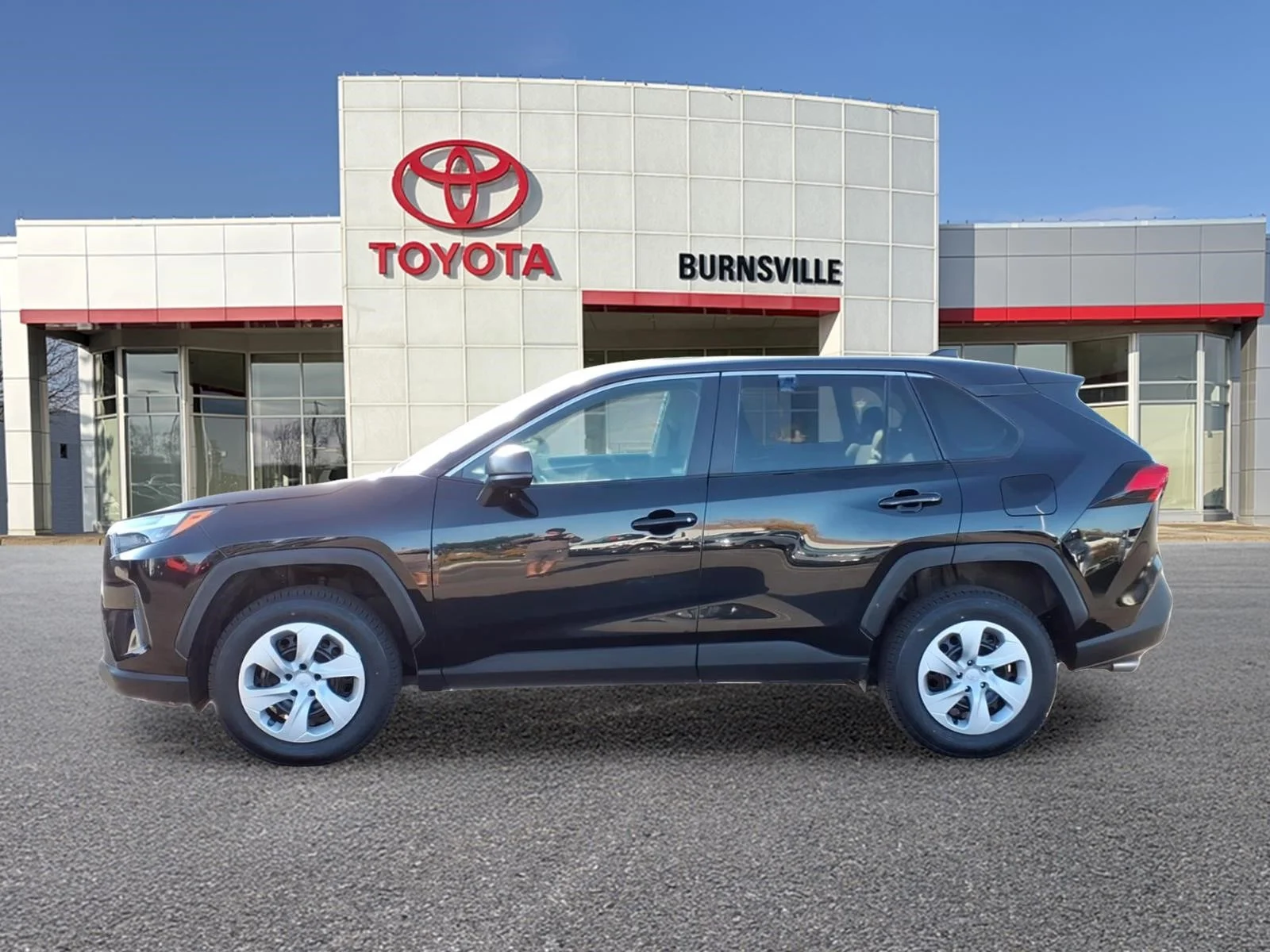 Certified Used 2025 Black Toyota LE image 7