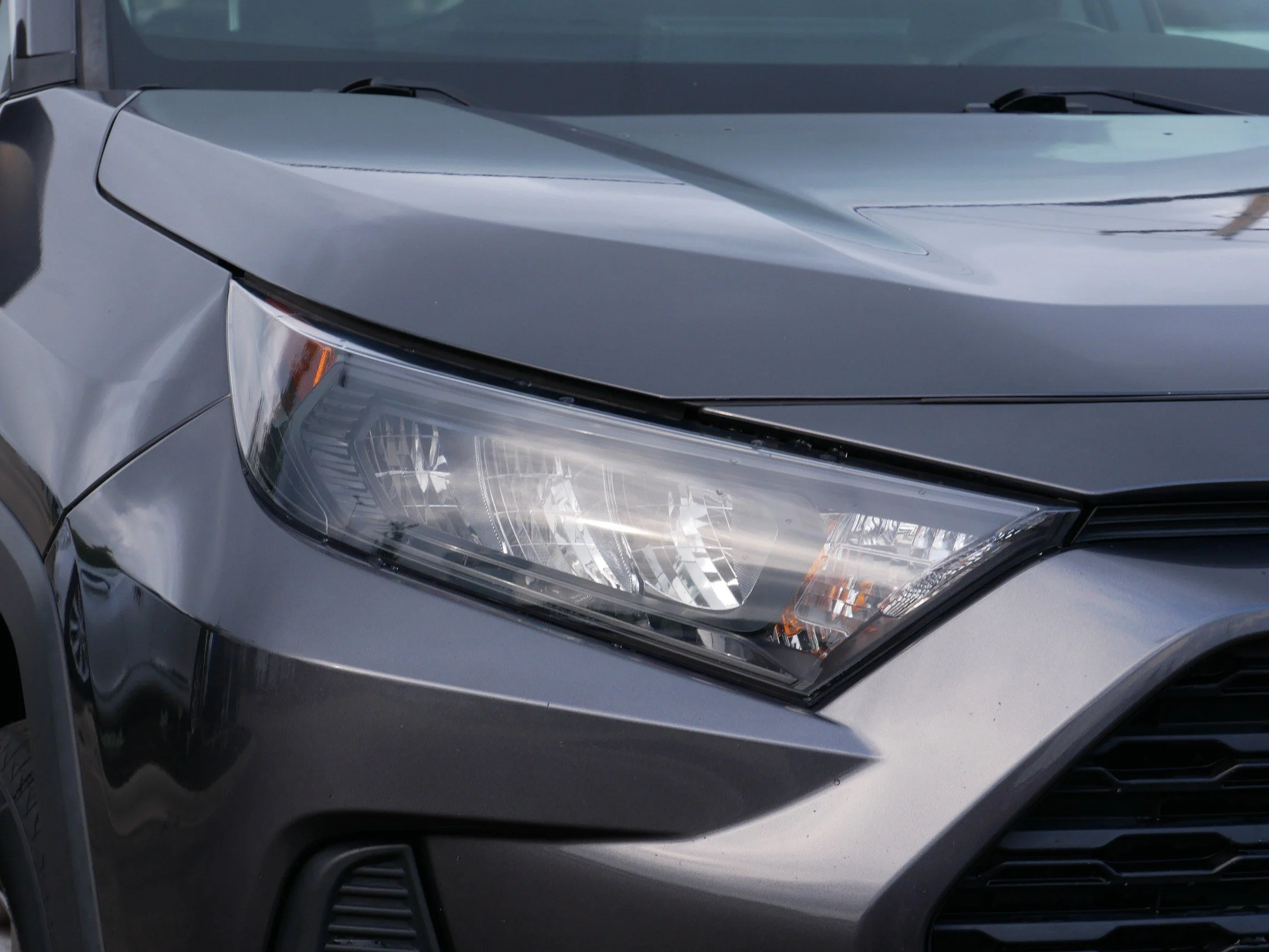 Used 2022 Magnetic Gray Metallic Toyota Hybrid LE image 16