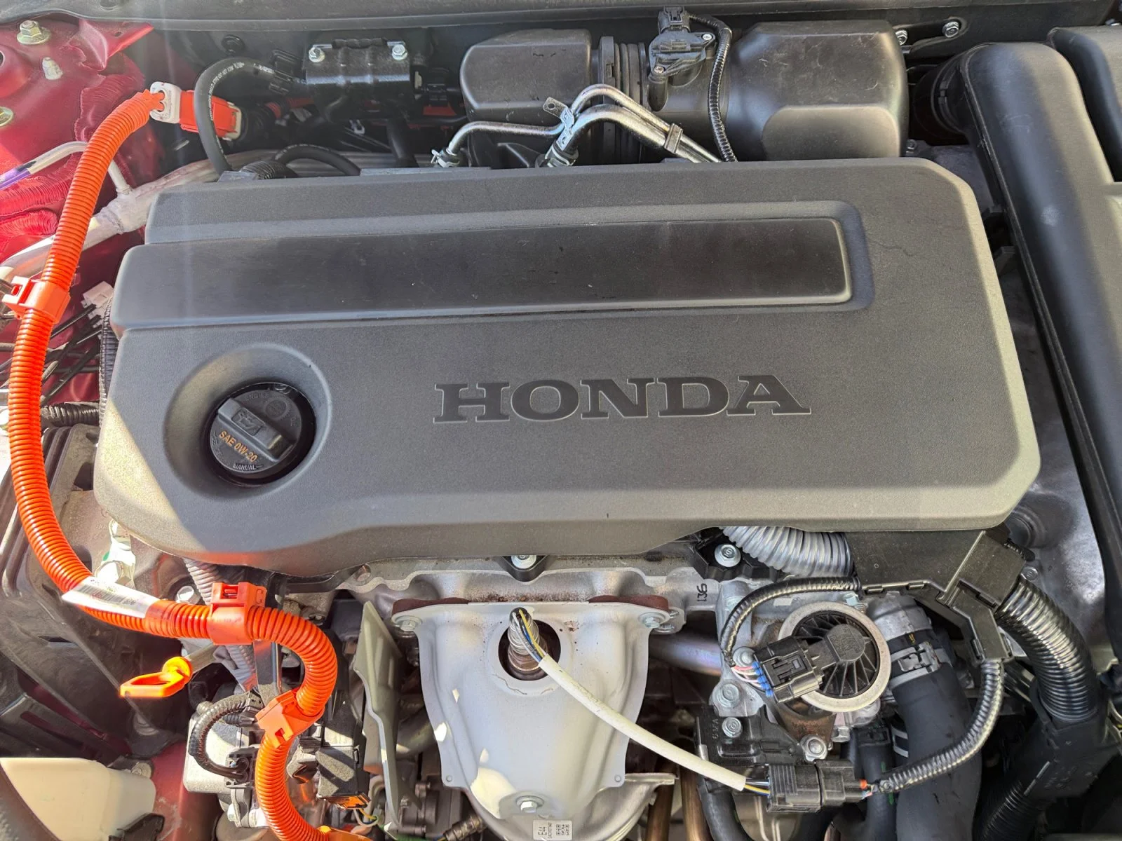 Used 2024 Radiant Red Metallic Honda Sport-L image 7