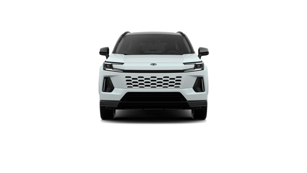 New 2026 Wind Chill Pearl with Midnight Black Metallic roof Toyota XSE image 17