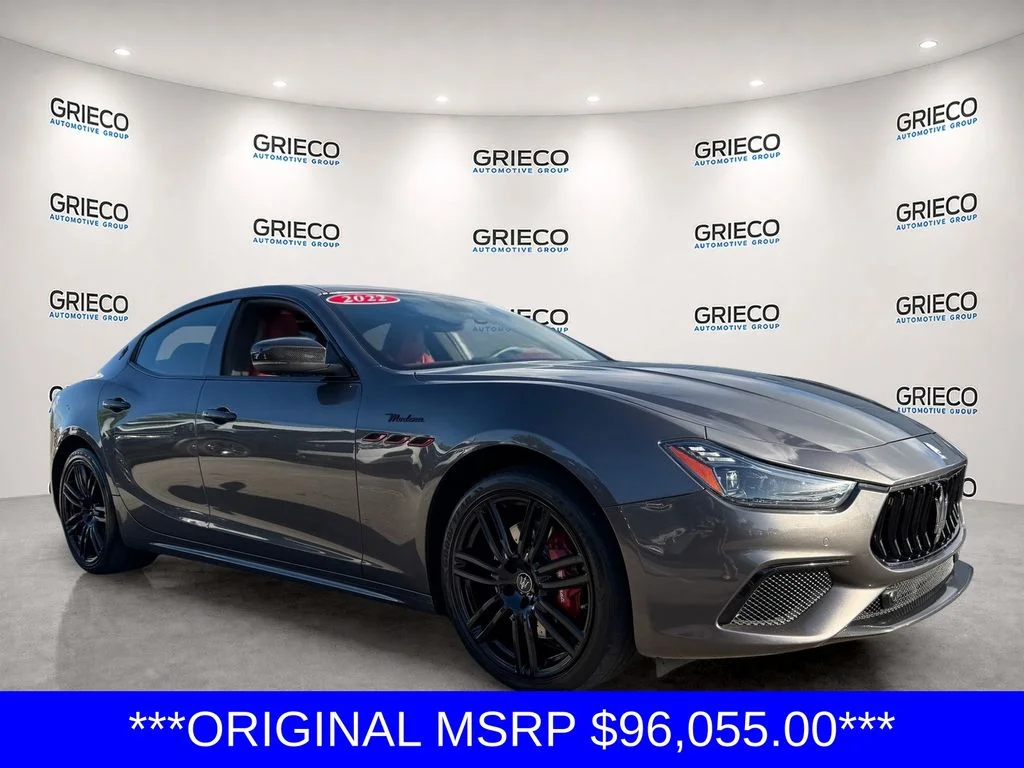 Used 2022 Gray Maserati Modena image 1