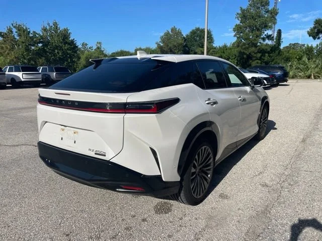 Used 2023 White Pearl Lexus RZ 450e Luxury image 2