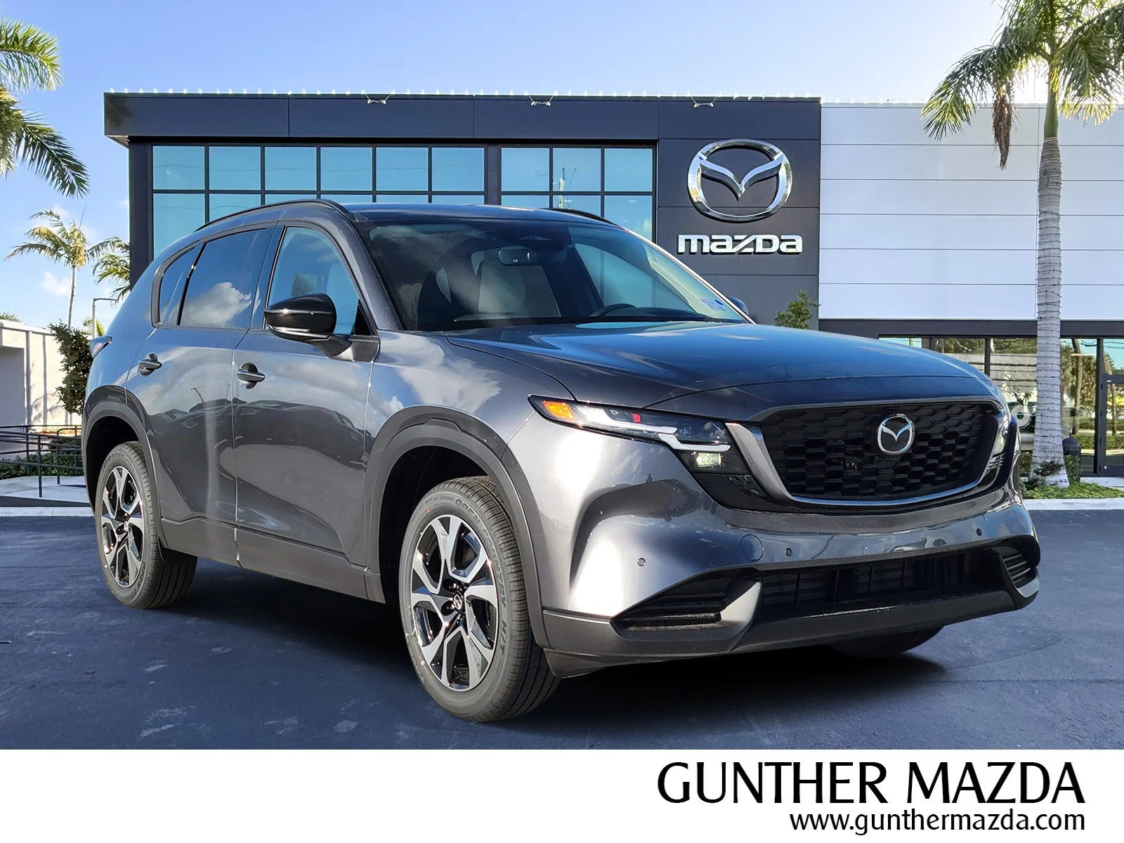New 2026 Machine Gray Metallic Mazda 2.5 S Preferred AWD image 1
