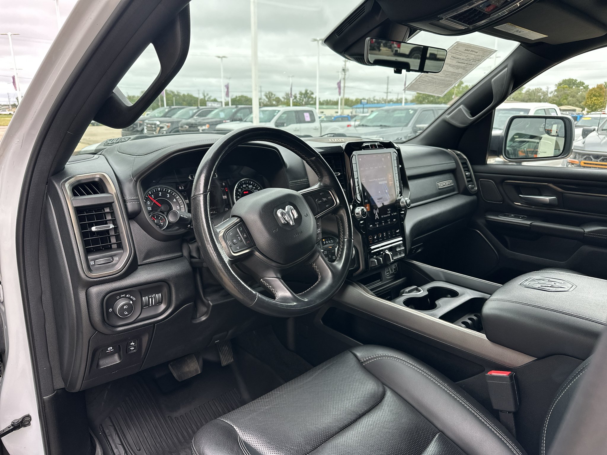 Used 2021 Bright White Ram Sport image 4