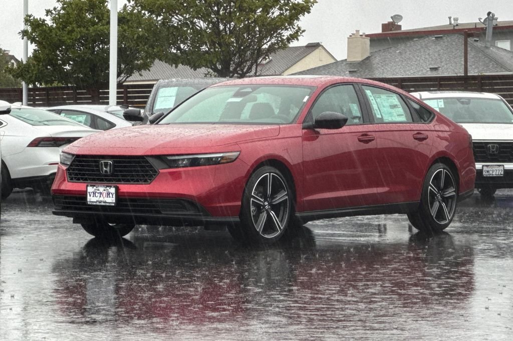 New 2026 Radiant Red Metallic Honda Sport image 8