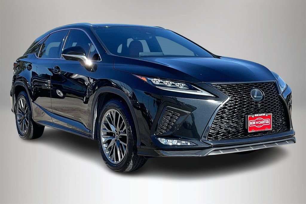Used 2021 Obsidian Black Lexus 350 F Sport Handling image 1