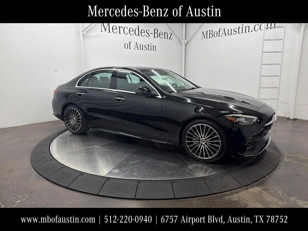New 2026 Black Mercedes-Benz C 300 image 1