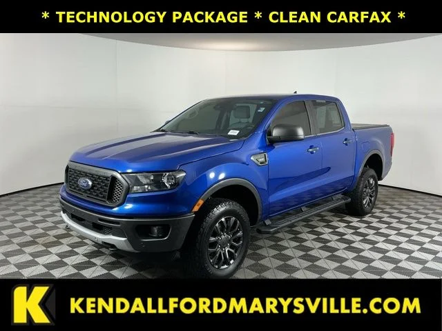 Used 2019 Blue Ford XLT image 1