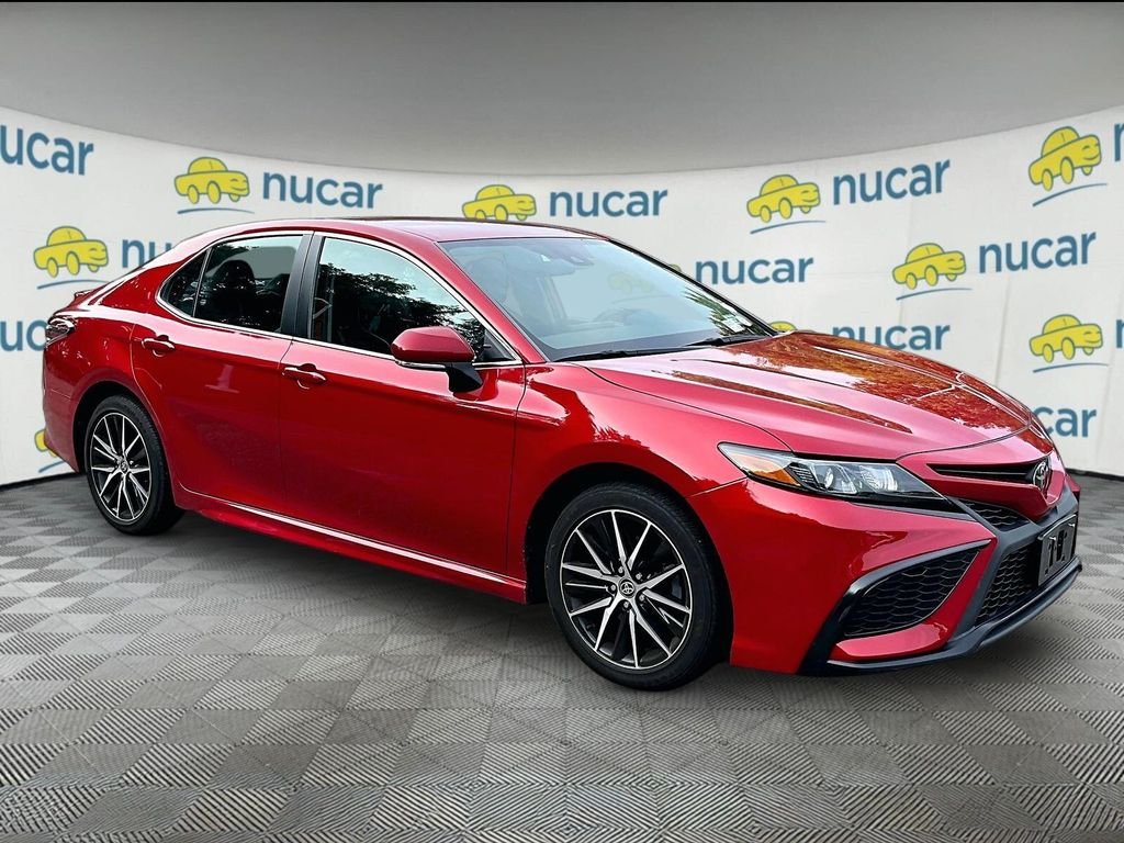 Used 2023 Red Toyota SE image 1