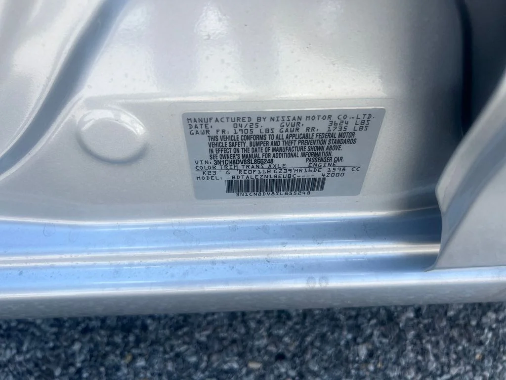 2025 Nissan Versa Sedan S - Photo 29